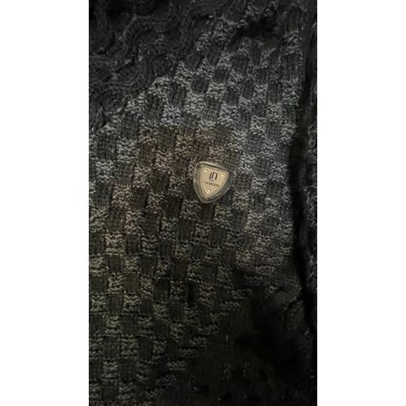 Leif Nelson Slim Fit Cable Knit Pullover Turtle Neck Sweater Mens Sz Small - Picture 9 of 12